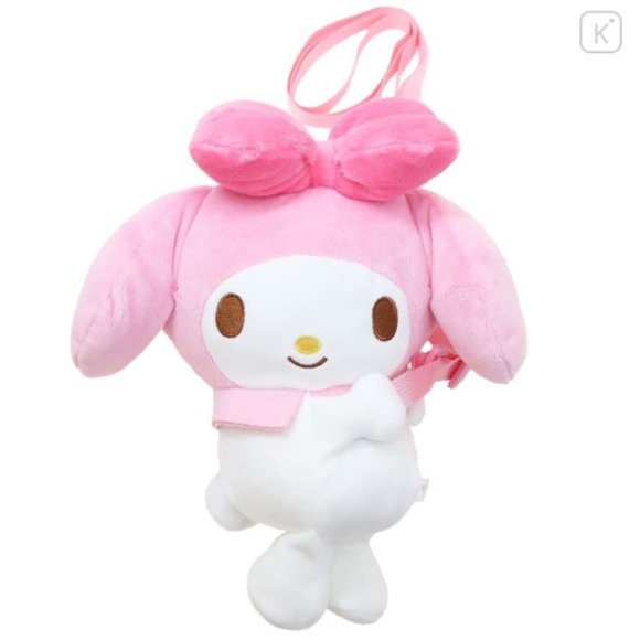 SALE !!Sanrio Bunny  My Melody Soft Plush Shoulder/Crossbody Small Coin Pochette - Picture 2 of 7